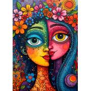 Puzzle Alipson Buntes Duo 1500 Teile