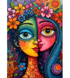 Puzzle Alipson Buntes Duo 1500 Teile