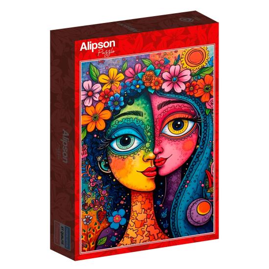 Puzzle Alipson Buntes Duo 1500 Teile