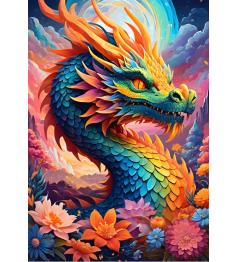 Puzzle Alipson Bunter Drache 1000 Teile
