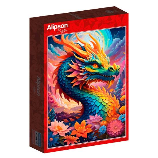 Puzzle Alipson Bunter Drache 1000 Teile