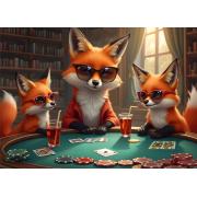 Puzzle Alipson Spiel der Füchse 500 Teile