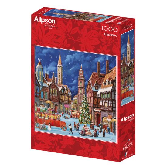 Puzzle Alipson Der Markt 1000 Teile