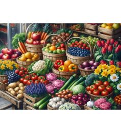 Alipson Puzzle Der Gärtnerstand 500 Teile