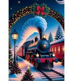 Puzzle Alipson Der Magische Weihnachtszug 1000-teiliges