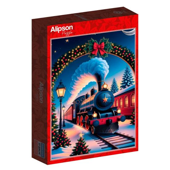 Puzzle Alipson Der Magische Weihnachtszug 1000-teiliges