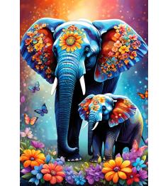 Puzzle Alipson Elefanten 1000 Teile