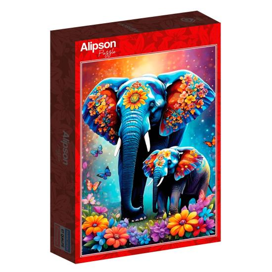 Puzzle Alipson Elefanten 1000 Teile Puzzle Alipson Elefanten 1000 Teile