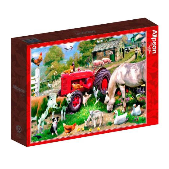 Puzzle Alipson Auf dem Bauernhof 1000 Teile