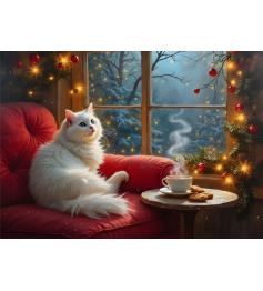 Puzzle Alipson Warten Auf Weihnachten 500 Teile