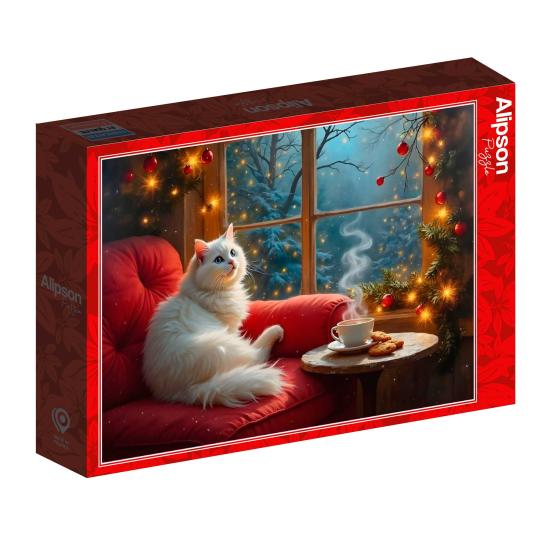 Puzzle Alipson Warten Auf Weihnachten 500 Teile