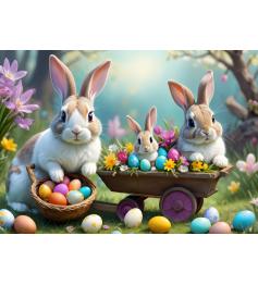 Puzzle Alipson Osterhasen 500 Teile