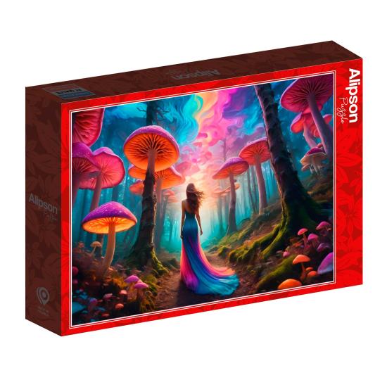 Puzzle Alipson Wald-Fantasie 500 Teile