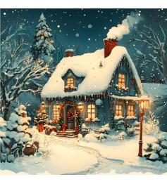 Puzzle Alipson Frohe Weihnachten 1000 Teile