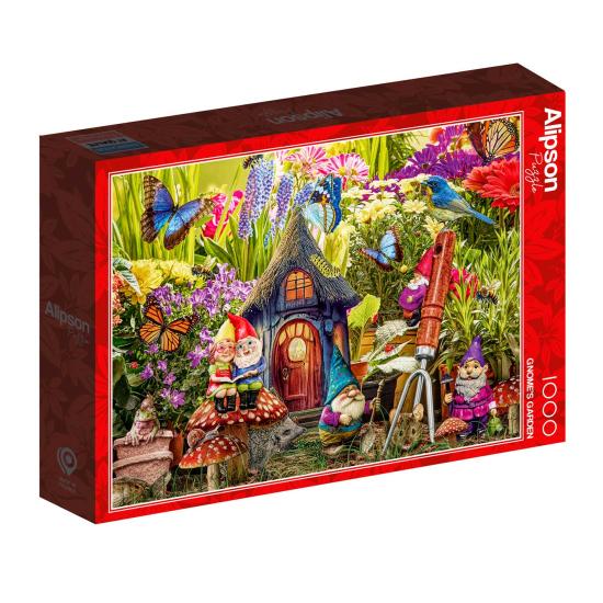 Alipson Gartenzwerge 1000-teiliges Puzzle