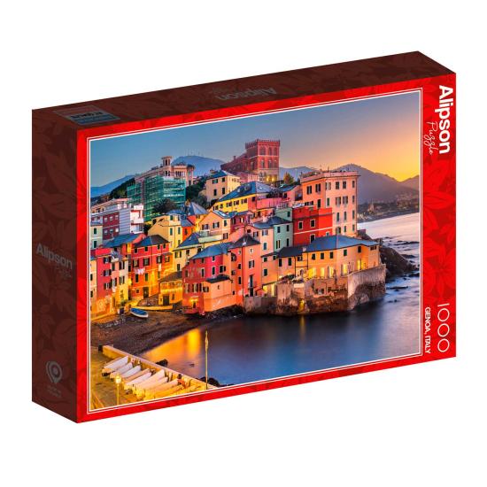 Alipson Genua, Italien 1000-teiliges Puzzle Alipson Genua, Italien 1000-teiliges Puzzle