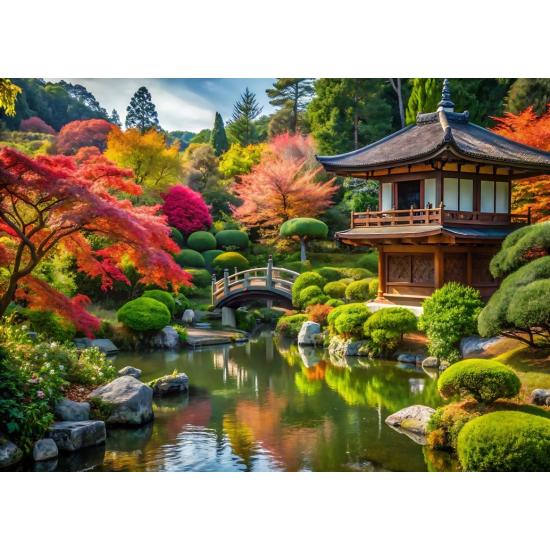Alipson Puzzle Wunderschöner Japanischer Garten 500 Teile