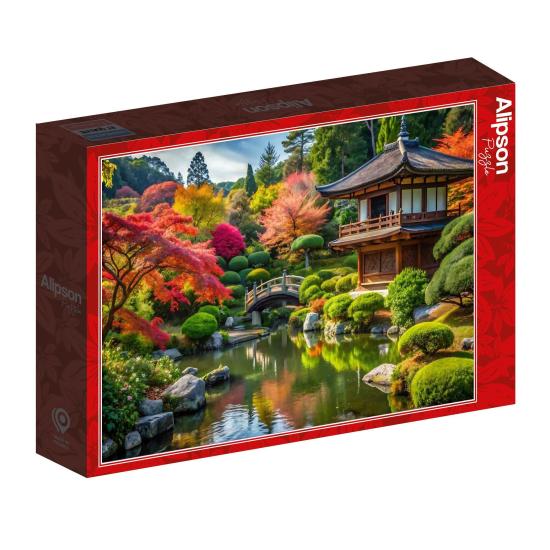 Alipson Puzzle Wunderschöner Japanischer Garten 500 Teile