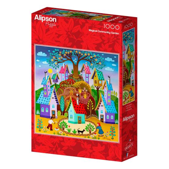 Puzzle Alipson Magischer Gemeinschaftsgarten 1000 Teile Puzzle Alipson Magischer Gemeinschaftsgarten 1000 Teile