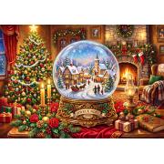 Puzzle Alipson Die Schneekugel Am Heiligabend 1000 Teile