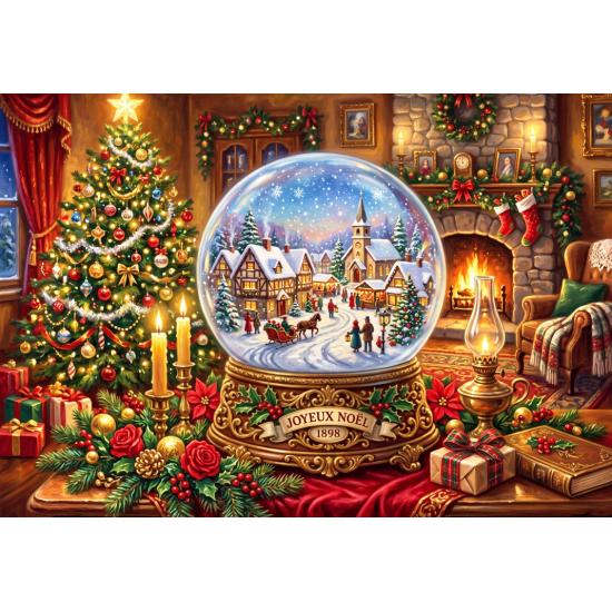 Puzzle Alipson Die Schneekugel Am Heiligabend 1000 Teile