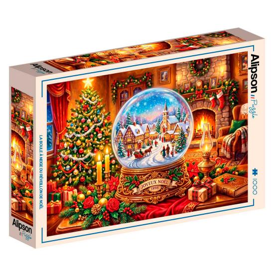 Puzzle Alipson Die Schneekugel Am Heiligabend 1000 Teile