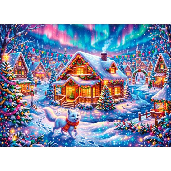 Puzzle Alipson Das Weihnachtshäuschen 500 Teile