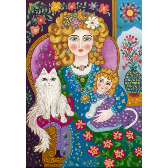 Puzzle Alipson Die Dame Mit Dem Goldenen Haar 1000 Teile