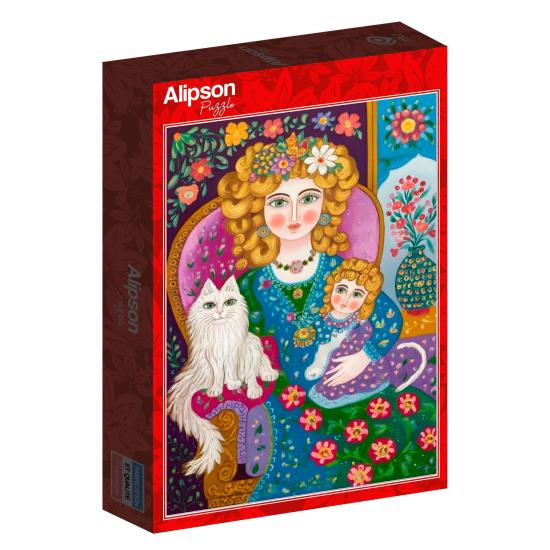 Puzzle Alipson Die Dame Mit Dem Goldenen Haar 1000 Teile
