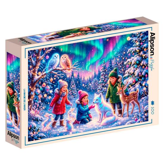 Puzzle Alipson Der Zauber Des Winters 500 Teile