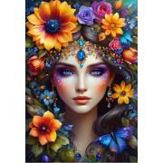 Puzzle Alipson Die Blumenfrau 1000 Teile