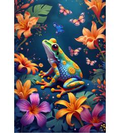 Puzzle Alipson Der Frosch Und Der Schmetterlingsball 1000 Teile