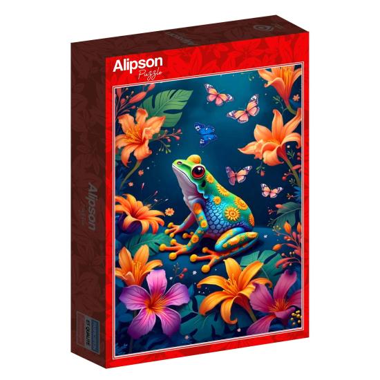Puzzle Alipson Der Frosch Und Der Schmetterlingsball 1000 Teile Puzzle Alipson Der Frosch Und Der Schmetterlingsball 1000 Teile