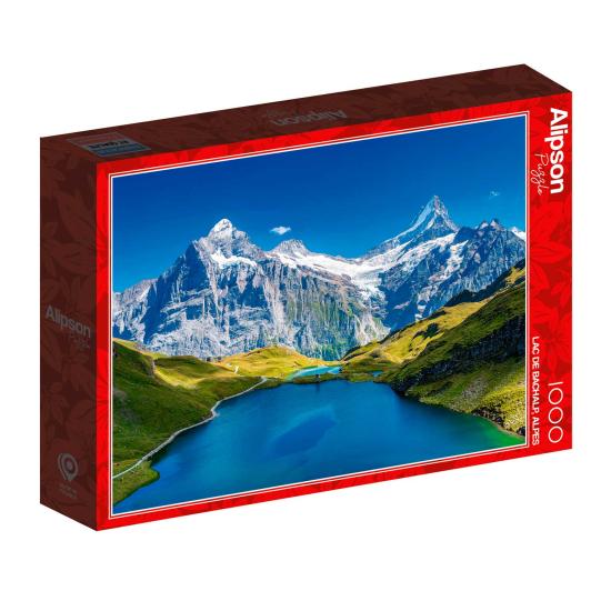 Alipson Lake Bachalp, Alpen 1000-teiliges Puzzle Alipson Lake Bachalp, Alpen 1000-teiliges Puzzle