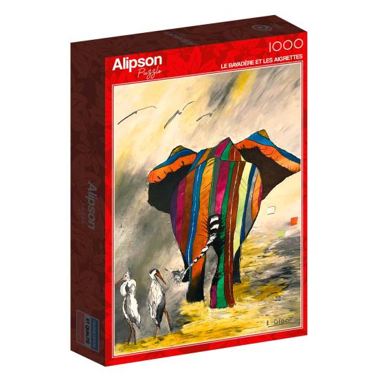 Alipson Puzzle Le Bayadere et les Aigrettes 1000 Teile Alipson Puzzle Le Bayadere et les Aigrettes 1000 Teile