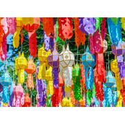 Puzzle Alipson Farbige Laternen 500 Teile
