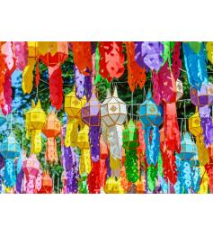 Puzzle Alipson Farbige Laternen 500 Teile