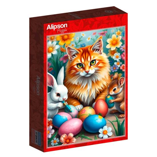 Puzzle Alipson Bereit für Ostern 1000 Teile