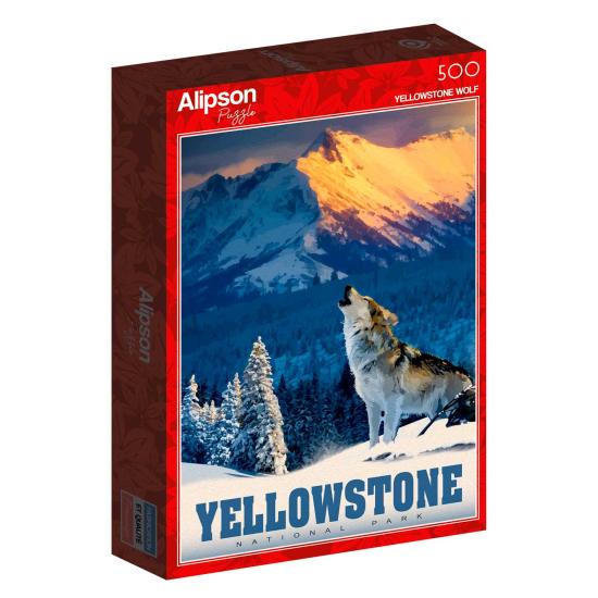 Alipson Yellowstone Wolf Puzzle 500 Teile