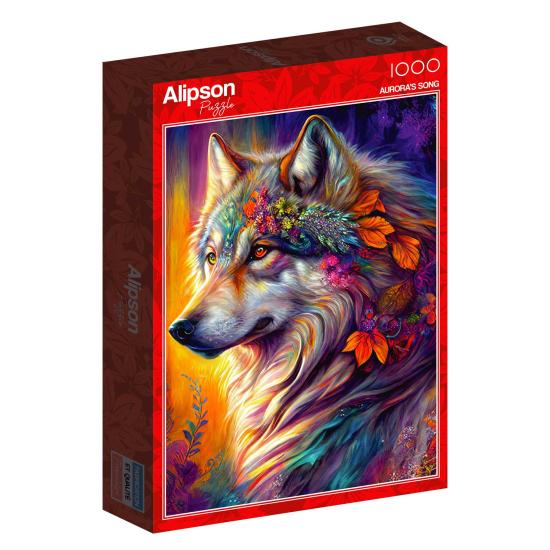 Alipson Autumn Wolf Puzzle 1000 Teile Alipson Autumn Wolf Puzzle 1000 Teile