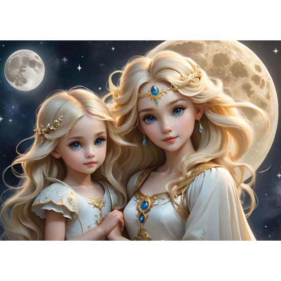 Puzzle Alipson Der Mond und die Sonne 2x500 Teile