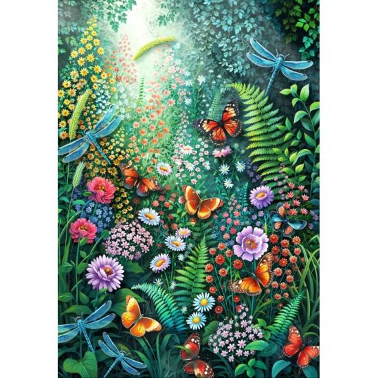 Puzzle Alipson Schmetterlinge Im Garten 1000 Teile