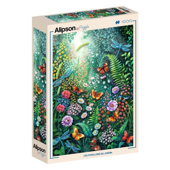 Puzzle Alipson Schmetterlinge Im Garten 1000 Teile