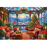Puzzle Alipson Weihnachten Mitten In Den Bergen 1000 Teile