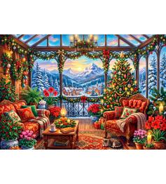 Puzzle Alipson Weihnachten Mitten In Den Bergen 1000 Teile