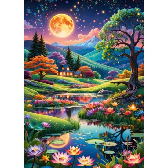 Puzzle Alipson Vollmondnacht 500 Teile Puzzle Alipson Vollmondnacht 500 Teile