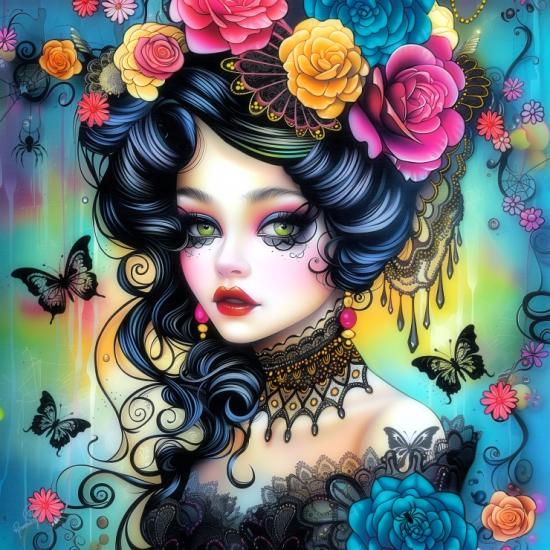 Puzzle Alipson Bräute Des Siebten Mondes, Nadia 1000 Teile