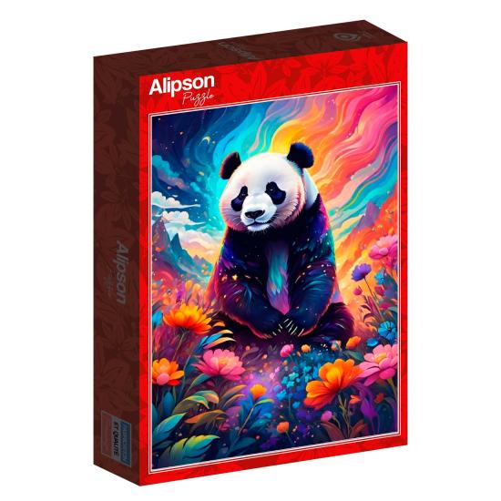Puzzle Alipson Bunter Panda 1000 Teile Puzzle Alipson Bunter Panda 1000 Teile