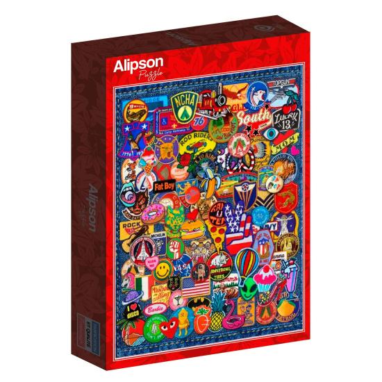 Puzzle Alipson Verrückter Patch 1000 Teile Puzzle Alipson Verrückter Patch 1000 Teile