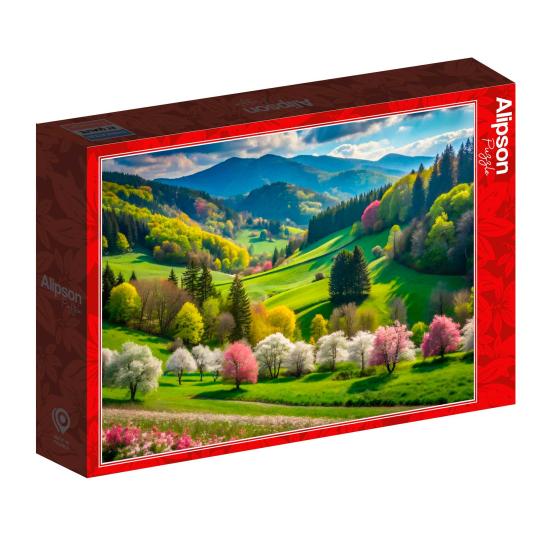 Puzzle Alipson Frühlingsspaziergang 500 Teile Puzzle Alipson Frühlingsspaziergang 500 Teile